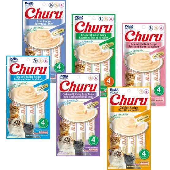 CHURU 14 GR X 4 PAQUETES DE 4 UNIDADES